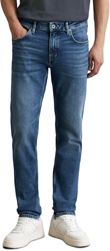 Marc O'Polo Herren Jeanshose mit Stretch-Anteil Shaped Fit, Blau (Retro Blue Wash), W36/L36 Marc O'Polo Herren Jeanshose mit Stretch-Anteil Shaped Fit, Blau (Retro Blue Wash), W36/L36 von Marc O'Polo