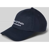 Marc O'Polo Basecap mit Label-Stitching in Dunkelblau, Größe One Size von Marc O'Polo