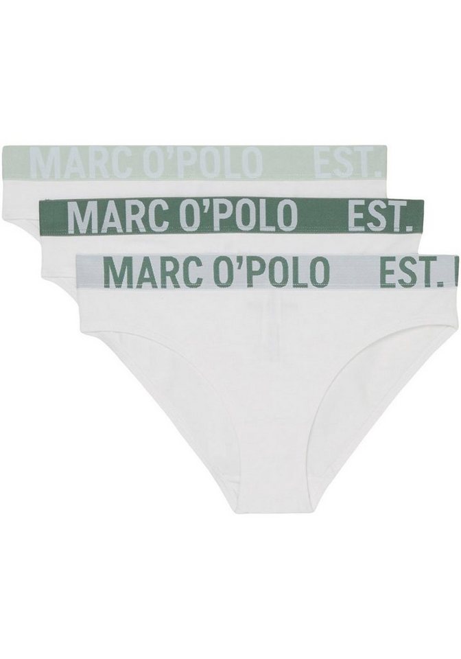 Marc O'Polo Bikinislip (3er Pack) mit Logobund von Marc O'Polo