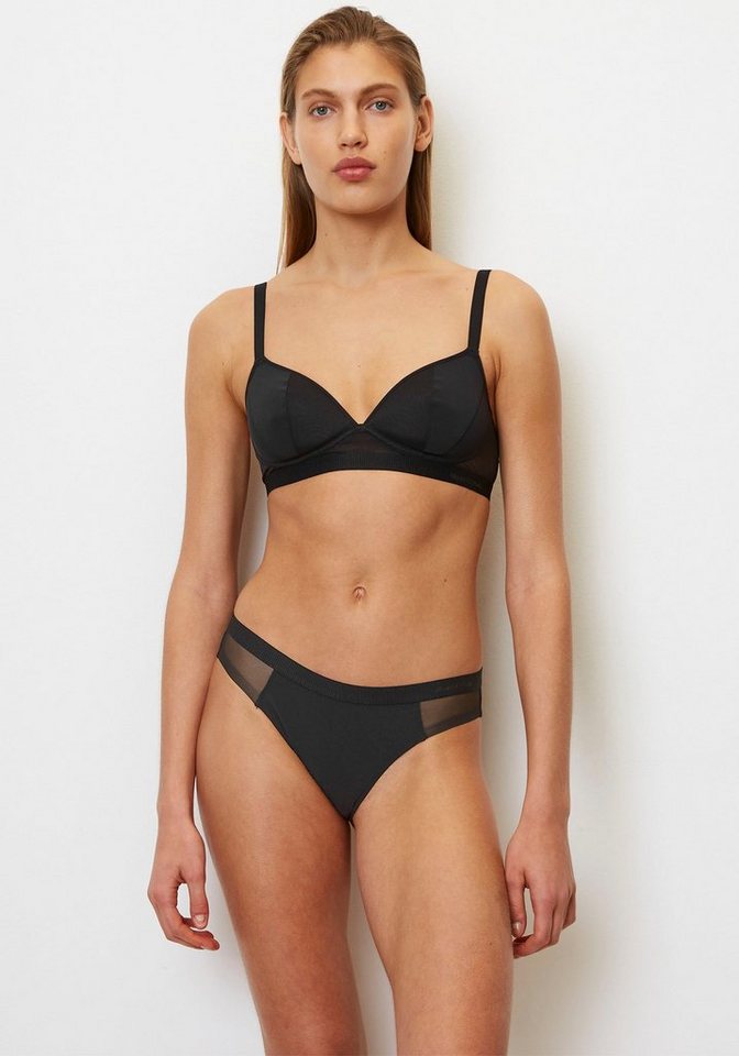 Marc O'Polo Bikinislip SHEER & OPAQUE Mit transparenten Einsätzen von Marc O'Polo