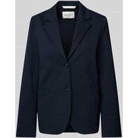 Marc O'Polo Blazer mit aufgesetzten Taschen in Marine, Größe 44 von Marc O'Polo