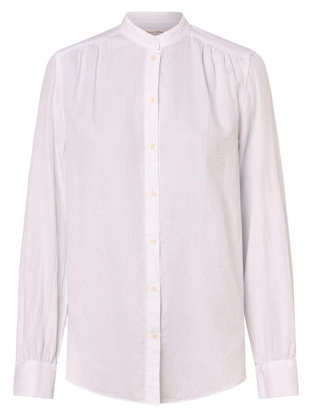 Marc O'Polo Bluse Damen Baumwolle, weiß von Marc O'Polo