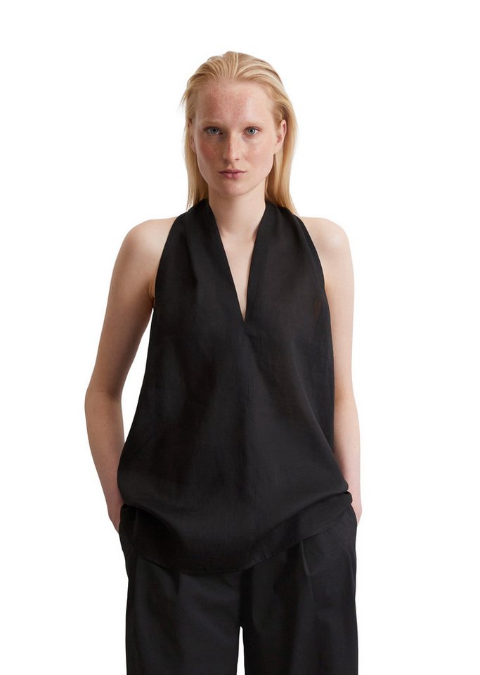 Marc O'Polo Blusentop mit drapiertem Rücken-Effekt von Marc O'Polo