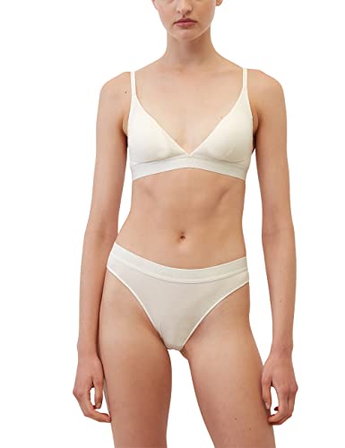 Marc O’Polo Body & Beach Damen W-Highwaist Slip, Off-White, L von Marc O'Polo