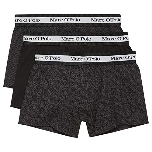 Marc O’Polo Body & Beach Herren 3er Pack Boxershort, schwarz, S von Marc O'Polo