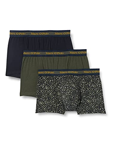 Marc O’Polo Body & Beach Herren Multipack Boxershorts 3 Pack Unterwäsche, Khaki, M von Marc O'Polo