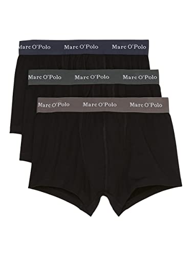 Marc O’Polo Body & Beach Herren Multipack M-Shorts 3-Pack Boxershorts, schwarz, Standard von Marc O'Polo