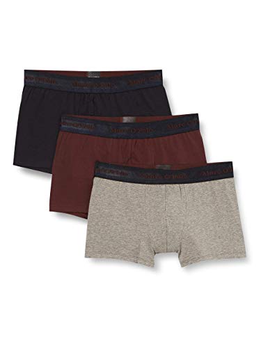 Marc O'Polo Body & Beach Herren Multipack M-Shorts 3-Pack Retroshorts, Burgund, M von Marc O'Polo