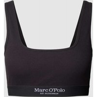Marc O'Polo Bralette mit Label-Bund in Black, Größe L von Marc O'Polo