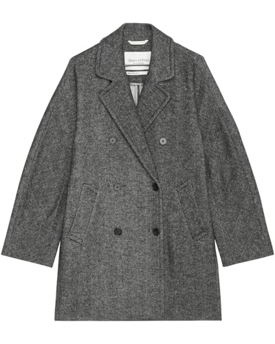 Marc O'Polo Cabanjacke Black Herringbone 38 von Marc O'Polo