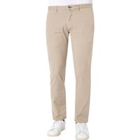 Marc O'Polo Herren Chino beige Baumwolle Slim Fit von Marc O'Polo