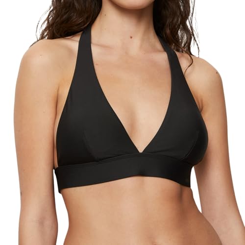 Marc O'Polo Damen Stockholm (Essentials) Bikini Top, Schwarz, L EU von Marc O'Polo