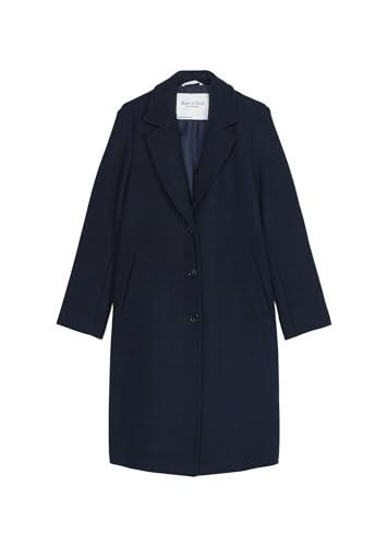 Marc O'Polo Coat, wool blend, single breasted, deep blue sea - 40 von Marc O'Polo