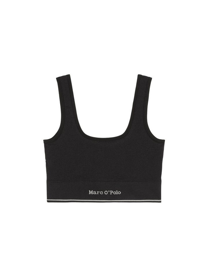 Marc O'Polo Crop-Top Seamless Waffle kurz top bauchfrei von Marc O'Polo