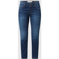 Marc O'Polo Cropped Boyfriend Fit Jeans mit Stretch-Anteil Modell 'Theda' in Jeansblau, Größe 26/34 von Marc O'Polo