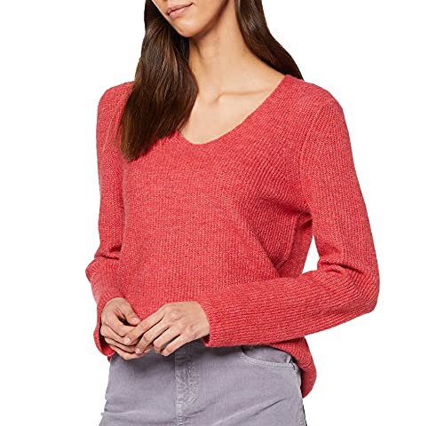 Marc O'Polo Damen 000600960167 Pullover, Rosa (Berry Smoothie 637), Large (Herstellergröße: L) von Marc O'Polo