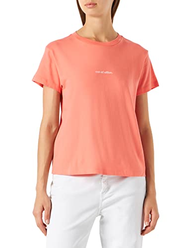 Marc O'Polo Damen 003210051169 T-Shirt, Orange (Salty Peach 265), Medium (Herstellergröße: M) von Marc O'Polo