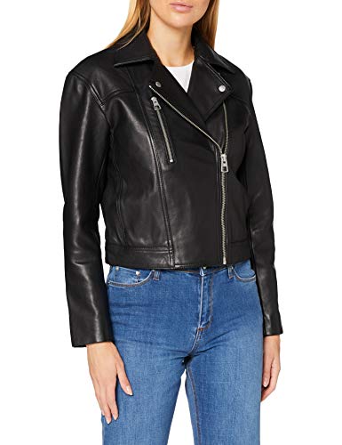 Marc O'Polo Damen 006702273021 Jacke, Schwarz (Black 990), (Herstellergröße: 38) von Marc O'Polo