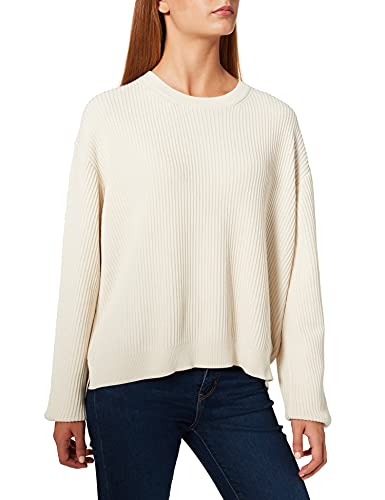 Marc O'Polo Damen 109504560307 Pullover, Beige, L von Marc O'Polo