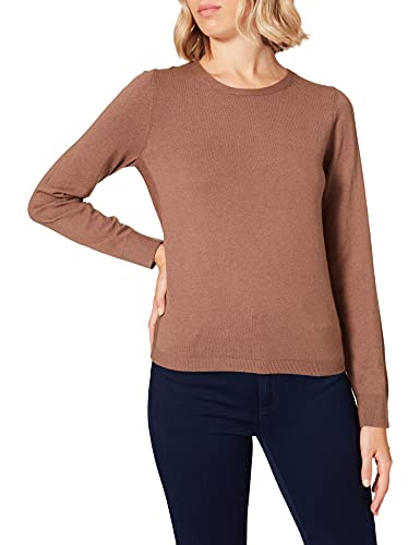 Marc O'Polo Damen 109511860193 Pullover, Braun, S von Marc O'Polo