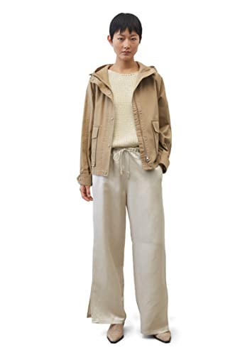 Marc O'Polo Damen 302025370289 Cape, fix hood, patched pockets, 750-Dusty Earth, 34 von Marc O'Polo