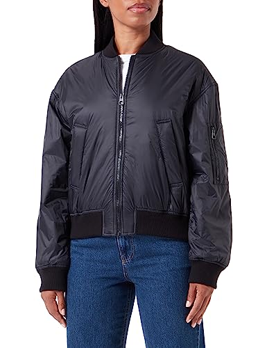 Marc O'Polo Damen 307085170133_990_36 WOVEN OUTDOOR JACKETS, Schwarz, 36 EU von Marc O'Polo