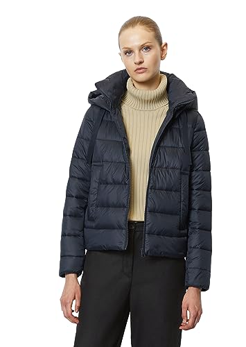 Marc O'Polo Damen 308085170129_899_34 WOVEN OUTDOOR JACKETS, deep blue sea, 34 EU von Marc O'Polo