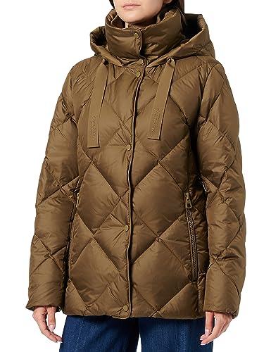 Marc O'Polo Damen 309032970077_442_34 WOVEN OUTDOOR JACKETS, forest floor, 34 EU von Marc O'Polo