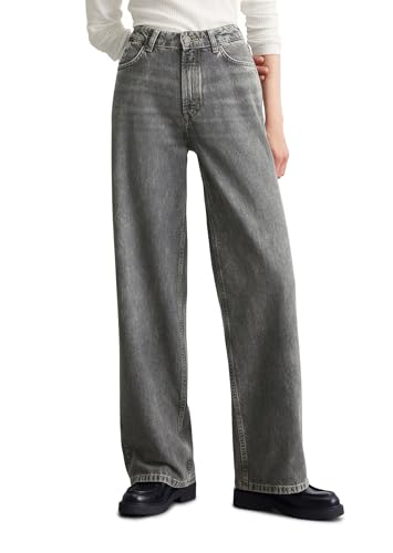 Marc OߴPolo Denim Damen Jeanshose aus Bio-Baumwolle Wide Fit, Grau (Medium Grey Multi 10), W31/L32 Marc OߴPolo Denim Damen Jeanshose aus Bio-Baumwolle Wide Fit, Grau (Medium Grey Multi 10), W31/L32 von Marc O'Polo
