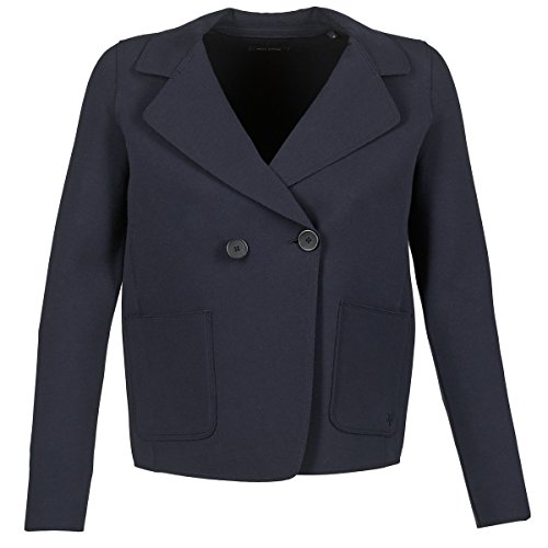 Marc O'Polo Damen Blazer 601300357095, boston blue 878, 40 (Herstellergröße 40) von Marc O'Polo