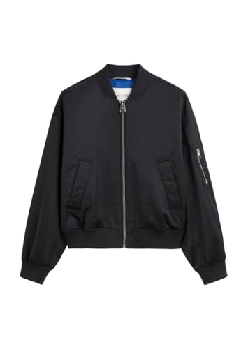 Marc O'Polo Damen Blouson gefüttert wasserabweisend, Blau (Deep Night Blue), 42 von Marc O'Polo