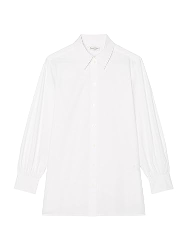 Marc O'Polo Damen Bluse weiß 36 von Marc O'Polo