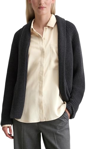 Marc OߴPolo Damen Cardigan mit Schalkragen Regular Fit von Marc O'Polo