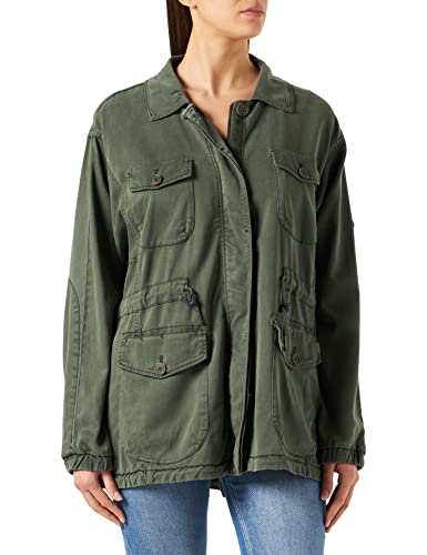 Marc O'Polo Damen Jacke 702011770113, Grün (Washed Moss 498), 40 von Marc O'Polo