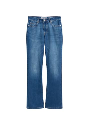 Marc O'Polo Damen Jeanshose mit Stretch-Anteil Flared Fit, Blau (Cashmere Soft Blue Wash), W30/L32 von Marc O'Polo