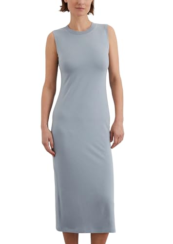 Marc O'Polo Damen Jerseykleid mit Stretch-Anteil Shaped Fit, Blau (Nordic Sea), XL von Marc O'Polo