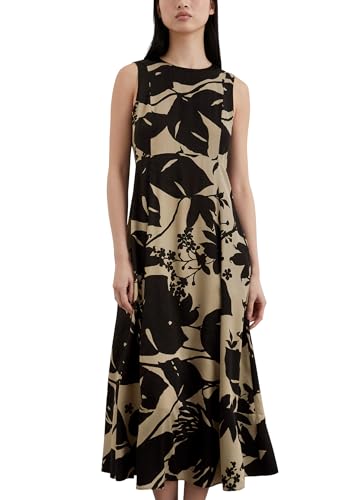 Marc O'Polo Damen M03120821365 Dress, Mehrfarbig, 34 EU von Marc O'Polo