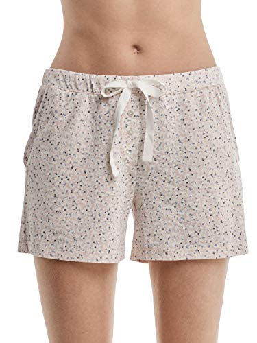 Marc O'Polo Damen Kurze Schlafanzughose Shorts - 162113, Größe Damen:L, Farbe:Off-White von Marc O'Polo