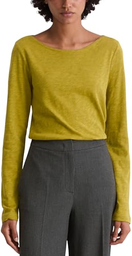 Marc OߴPolo Damen Langarmshirt aus Bio-Baumwolle Basic von Marc O'Polo