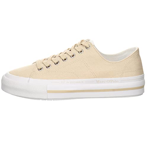 Marc O'Polo Damen Mod. Elsy 2D Sneaker, Sand, 39 EU von Marc O'Polo