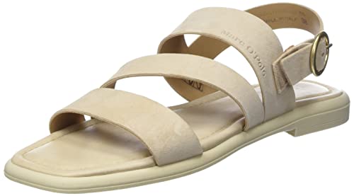 Marc O'Polo Damen Mod. Katia 5B Flache Sandale, Sand, 41 EU von Marc O'Polo