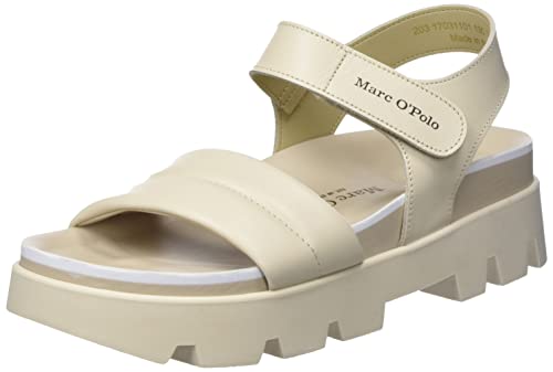 Marc O'Polo Damen Mod. Nora 2A Sandale, Sand, 38.5 EU von Marc O'Polo