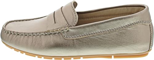Marc O'Polo Damen Mokassin in Gold, Größe 41 von Marc O'Polo