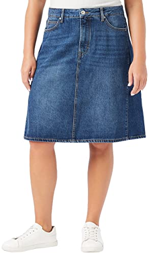 Marc O'Polo Damen Marc Rock 903938924011 Rock, Blau (Tencel Authentic Denim 048), 33W / 34L von Marc O'Polo