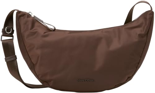 Marc OߴPolo Damen Schultertasche mit Reißverschluss wasserabweisend, Grün (Dark Earth), One Size von Marc O'Polo