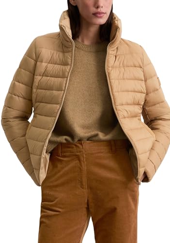 Marc OߴPolo Damen Steppjacke mit Stehkragen leicht, Beige (Pure Sand), 34 von Marc O'Polo