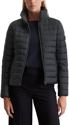 Marc OߴPolo Damen Steppjacke mit Stehkragen leicht, Blau (Deep Night Blue), 40 von Marc O'Polo