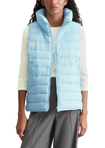 Marc O'Polo Damen Steppweste wasserabweisend leicht, Blau (Morning Sky), 32 von Marc O'Polo