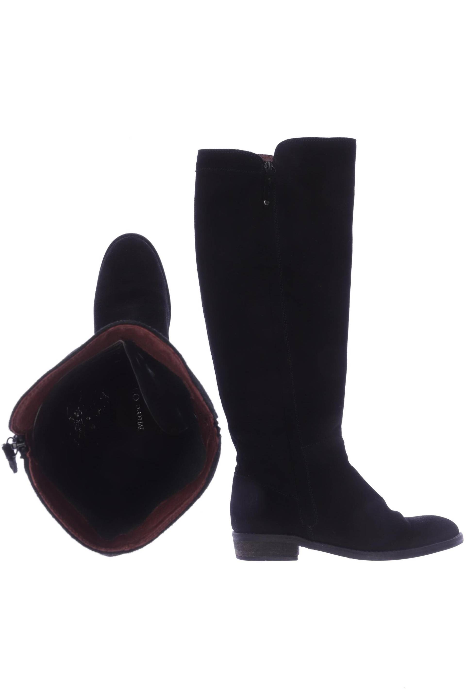 Marc O Polo Damen Stiefel, schwarz, Gr. 4 von Marc O Polo