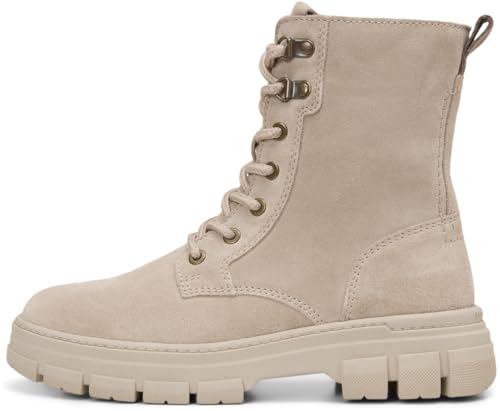 Marc OߴPolo Damen Stiefeletten zum Schnüren aus Veloursleder von Marc O'Polo